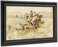 The Posse 1899 By Charles Marion Russell Fine Art Print