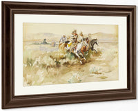 The Posse 1899 By Charles Marion Russell Fine Art Print
