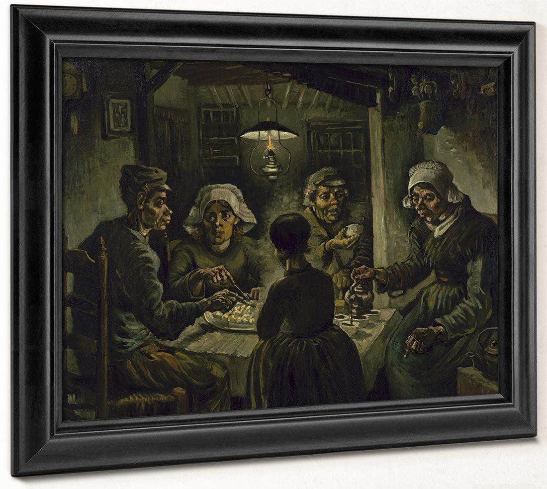 The Potato Eaters By Vincent Van Gogh Fine Art Print