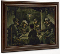 The Potato Eaters By Vincent Van Gogh Fine Art Print
