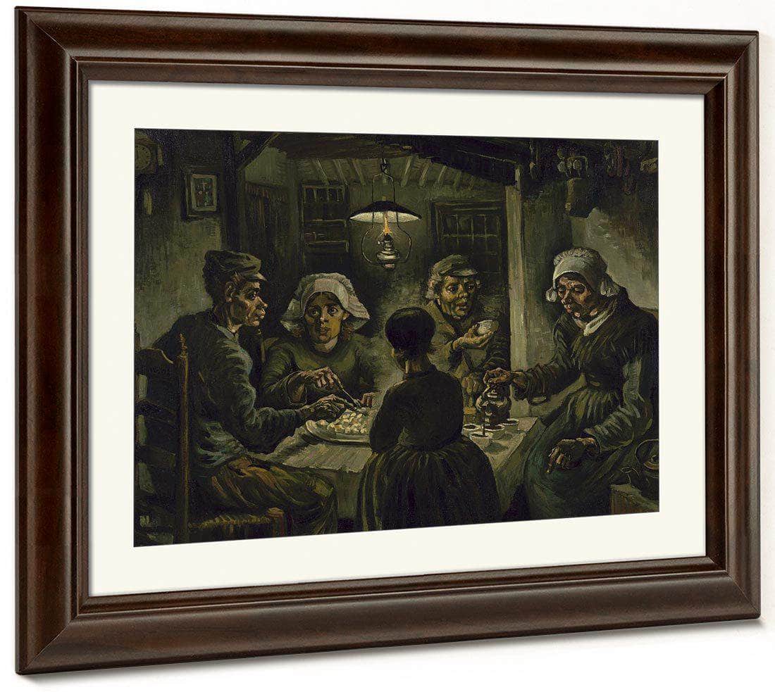 The Potato Eaters By Vincent Van Gogh Fine Art Print