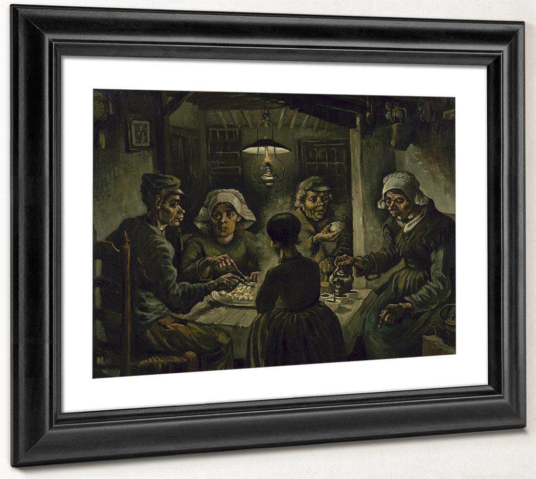 The Potato Eaters By Vincent Van Gogh Fine Art Print