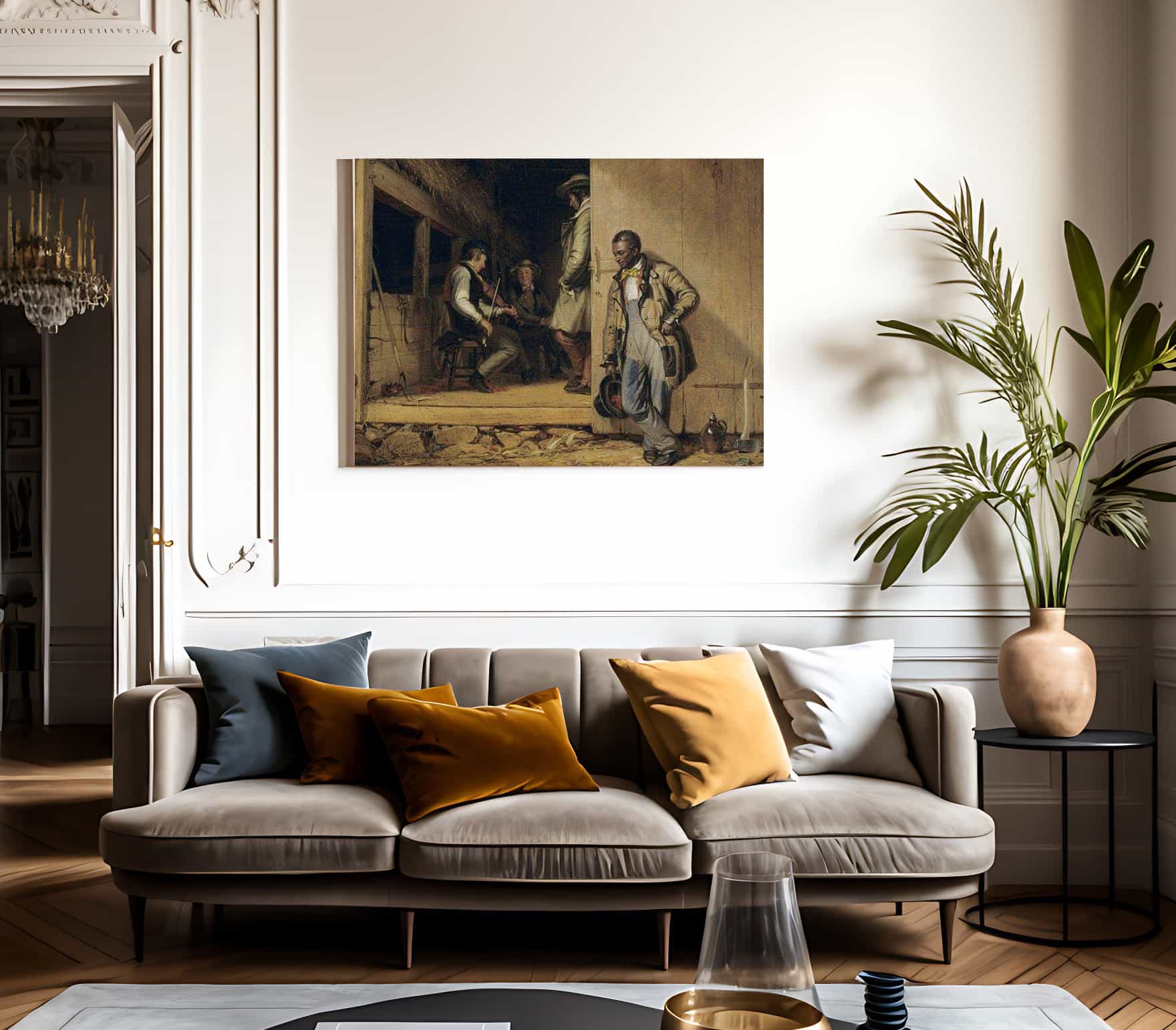 The Power Of Music By William Sidney Mount Fine Art Print