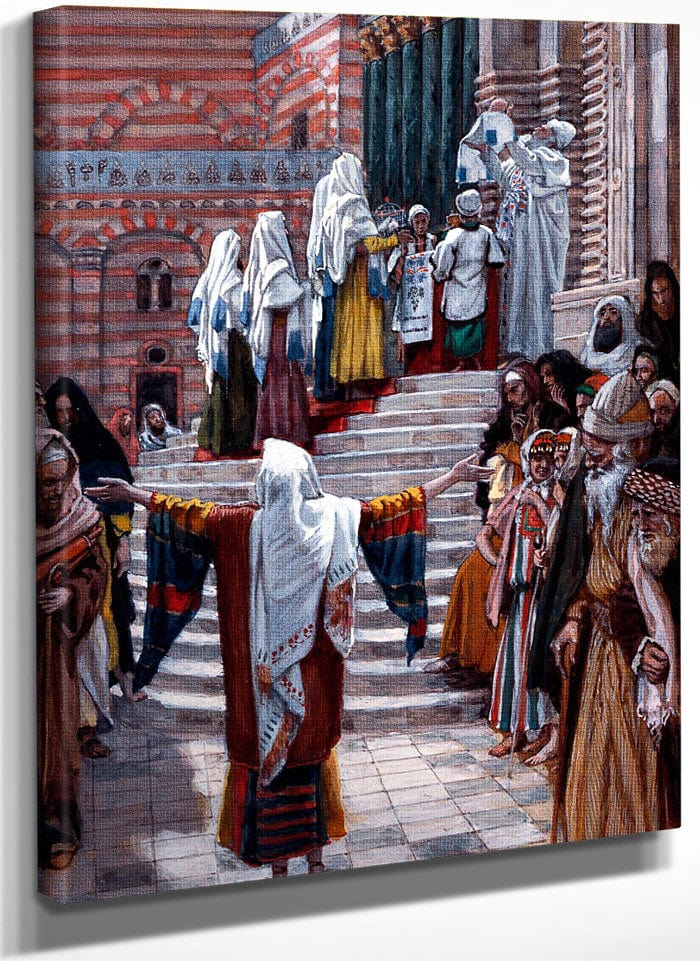The Presentation Of Christ In The Temple By James Tissot Fine Art Print