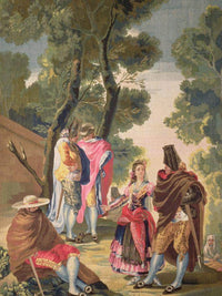 The Pretty Woman And The Masked Men (The Road Of Andalusia) (Oil On Canvas) By Francisco De Goya Fine Art Print