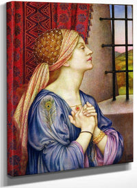 The Prisoner 1907 By Evelyn De Morgan Fine Art Print