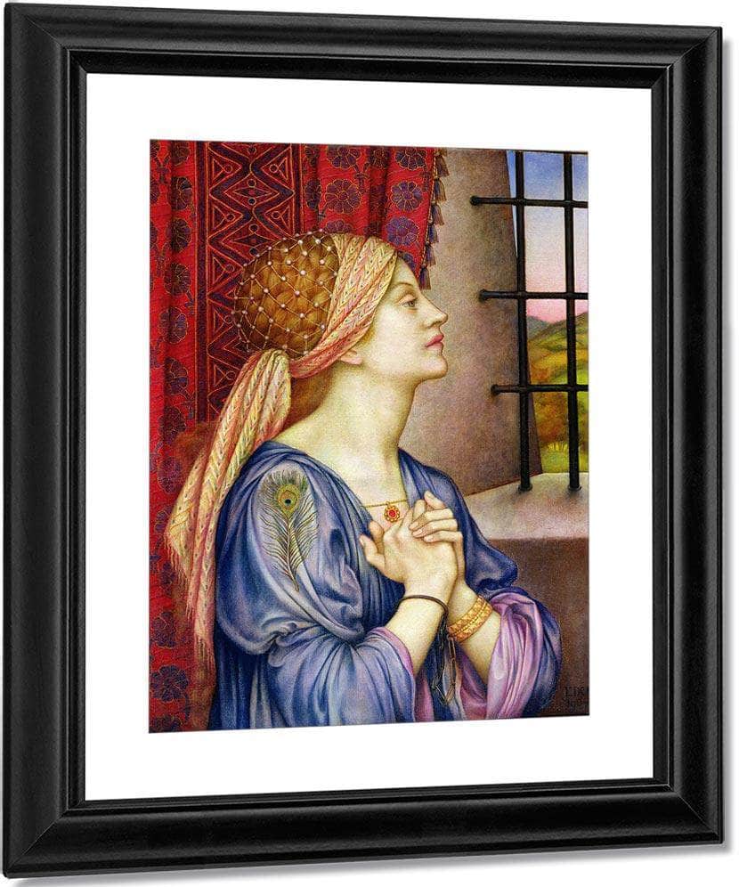 The Prisoner 1907 By Evelyn De Morgan Fine Art Print