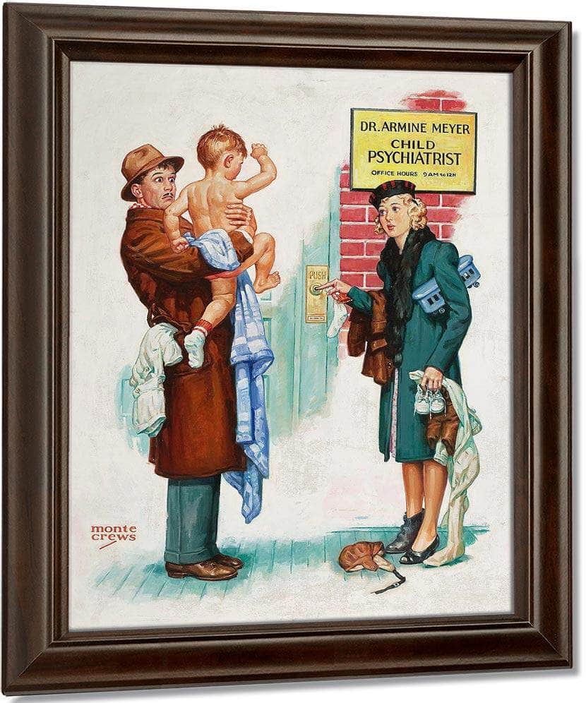 The Problem Child By Monte Crews Fine Art Print