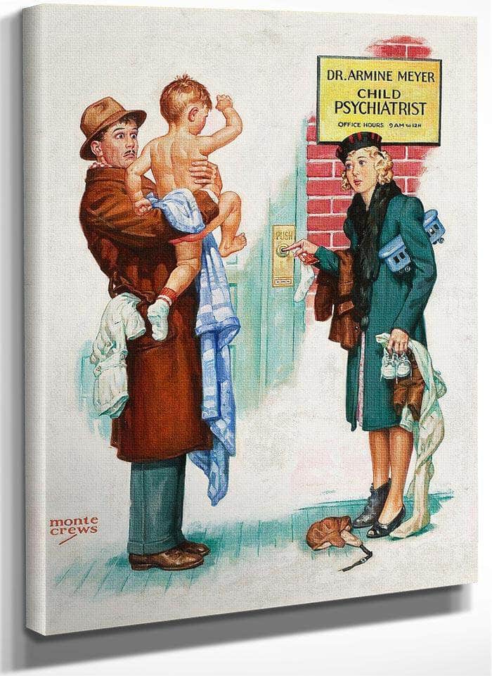 The Problem Child By Monte Crews Fine Art Print