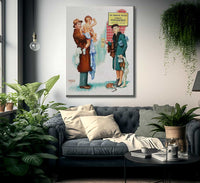 The Problem Child By Monte Crews Fine Art Print