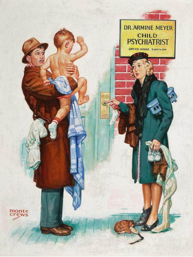 The Problem Child By Monte Crews Fine Art Print