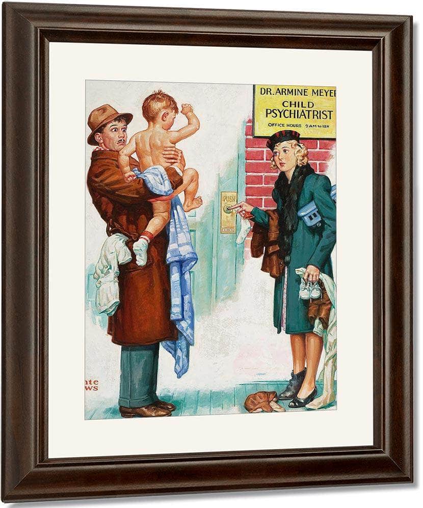 The Problem Child By Monte Crews Fine Art Print