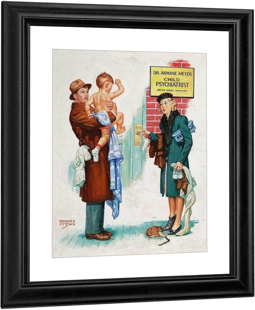 The Problem Child By Monte Crews Fine Art Print