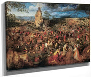 The Procession To Calvary 1564 By Pieter Bruegel Fine Art Print