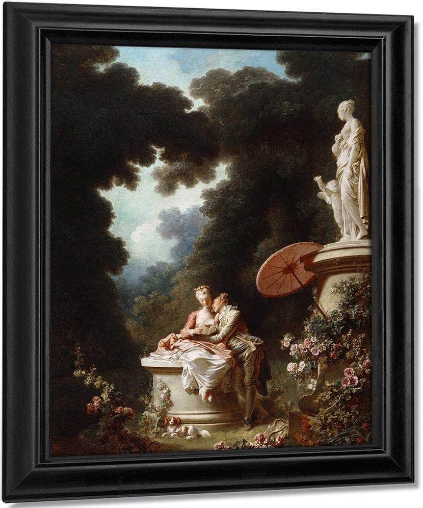 The Progress Of Love By Jean Honore Fragonard Fine Art Print