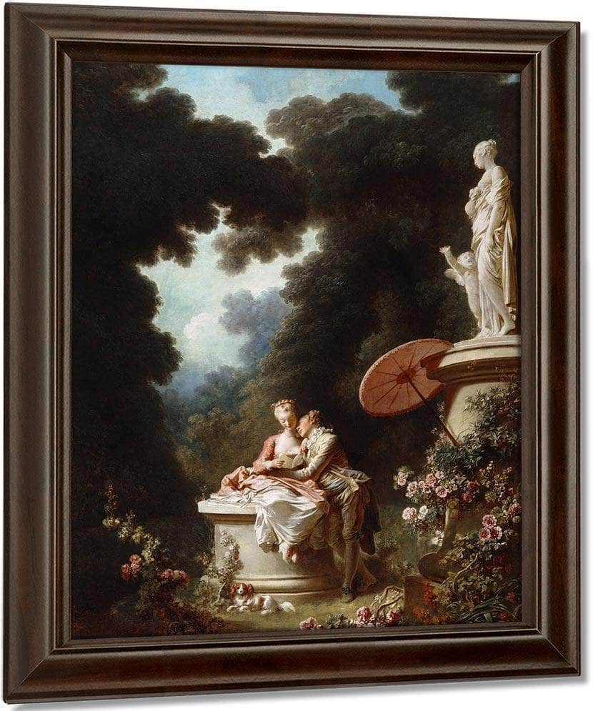 The Progress Of Love By Jean Honore Fragonard Fine Art Print