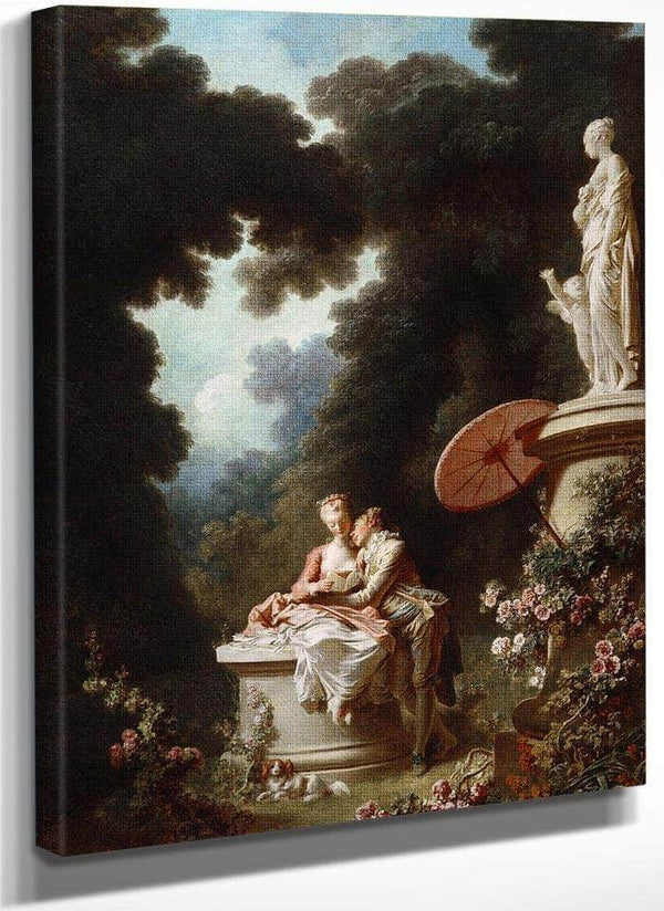 The Progress Of Love By Jean Honore Fragonard Fine Art Print