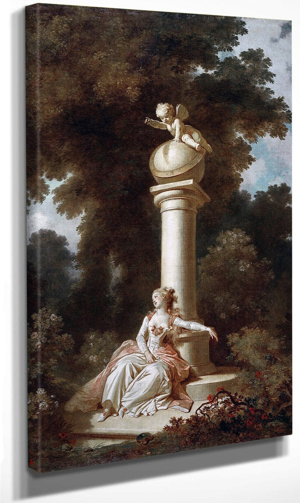 The Progress Of Love Reverie By Jean Honore Fragonard Fine Art Print