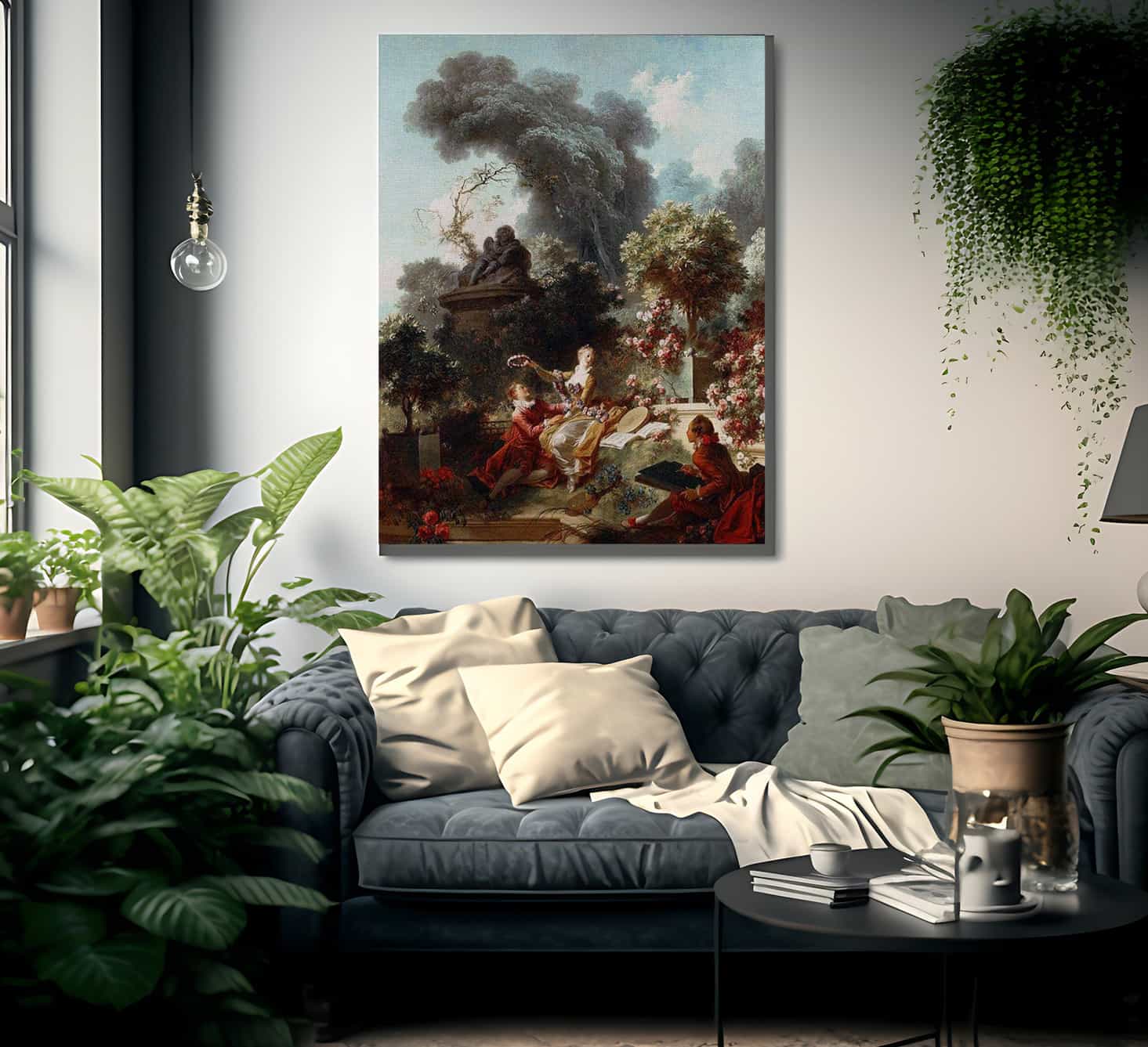 The Progress Of Love   The Lover Crowned 1771 72 Rococo 317 8X243 2Cm The Frick By Jean Honore Fragonard Fine Art Print