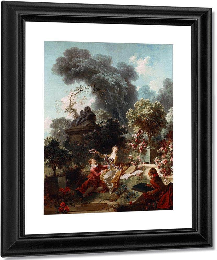 The Progress Of Love   The Lover Crowned 1771 72 Rococo 317 8X243 2Cm The Frick By Jean Honore Fragonard Fine Art Print