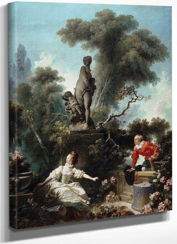 The Progress Of Love The Meeting By Jean Honore Fragonard Fine Art Print