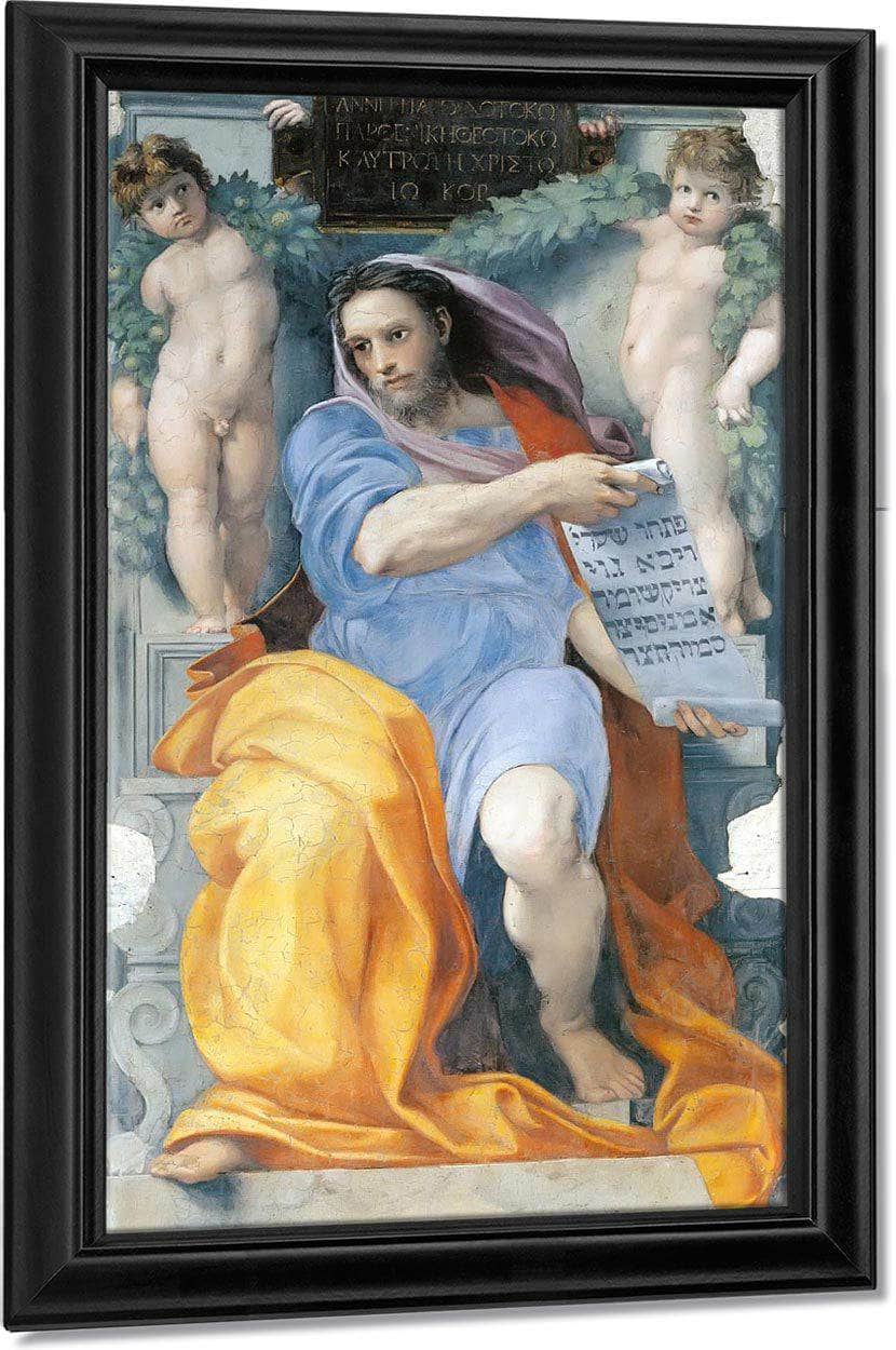 The Prophet Isaiah Raphael Fine Art Print