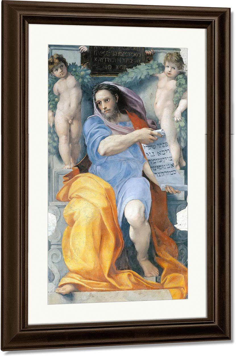 The Prophet Isaiah Raphael Fine Art Print