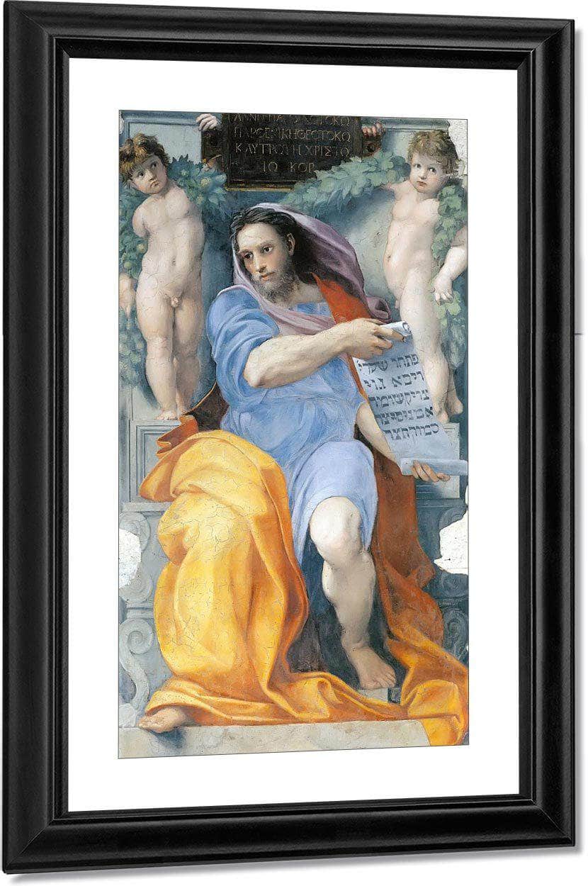 The Prophet Isaiah Raphael Fine Art Print