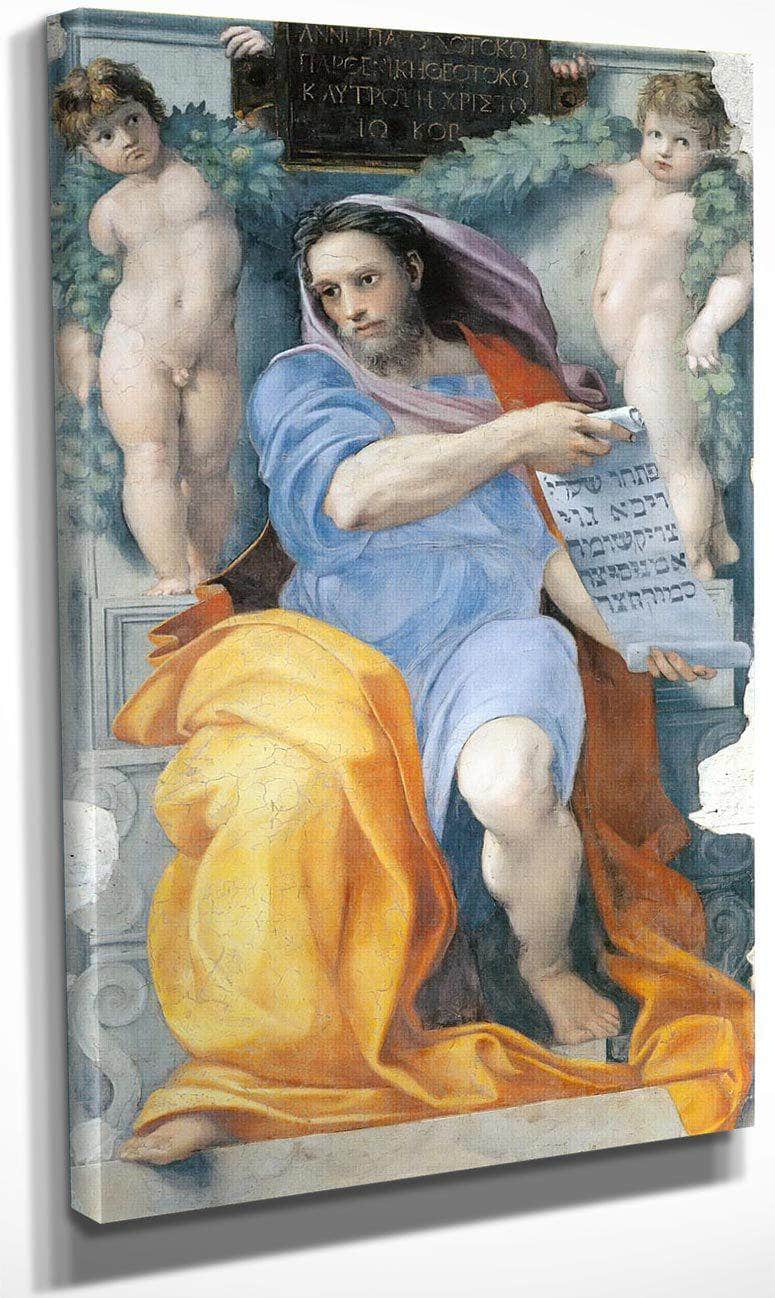 The Prophet Isaiah Raphael Fine Art Print