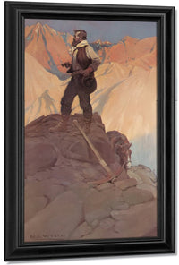 The Prospector By NC Wyeth Fine Art Print