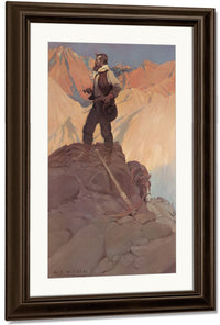 The Prospector By NC Wyeth Fine Art Print