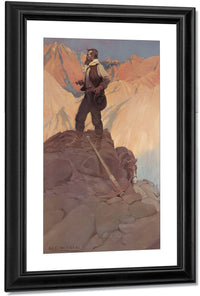 The Prospector By NC Wyeth Fine Art Print
