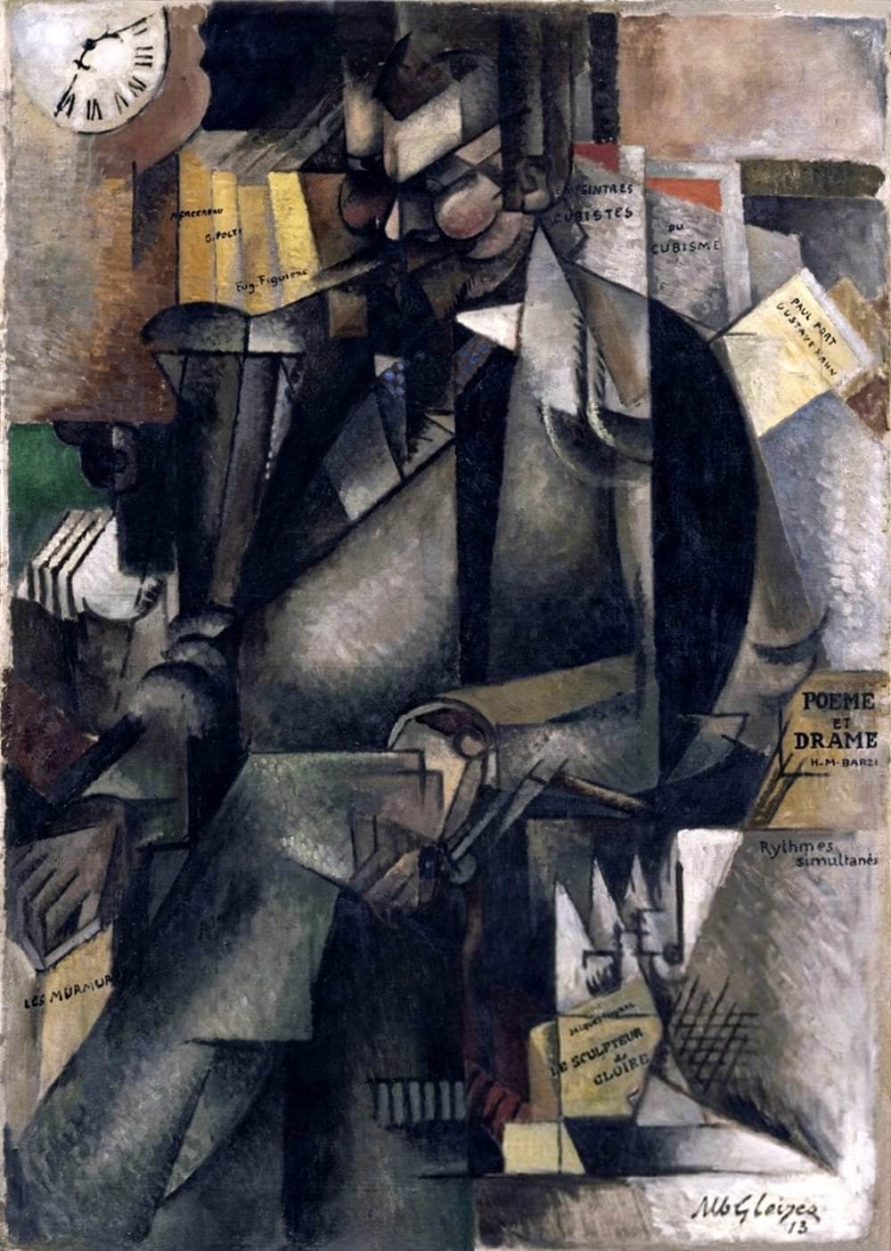 The Publisher Eugene Figuiere Painting Albert Gleizes Canvas Art Fine Art Print