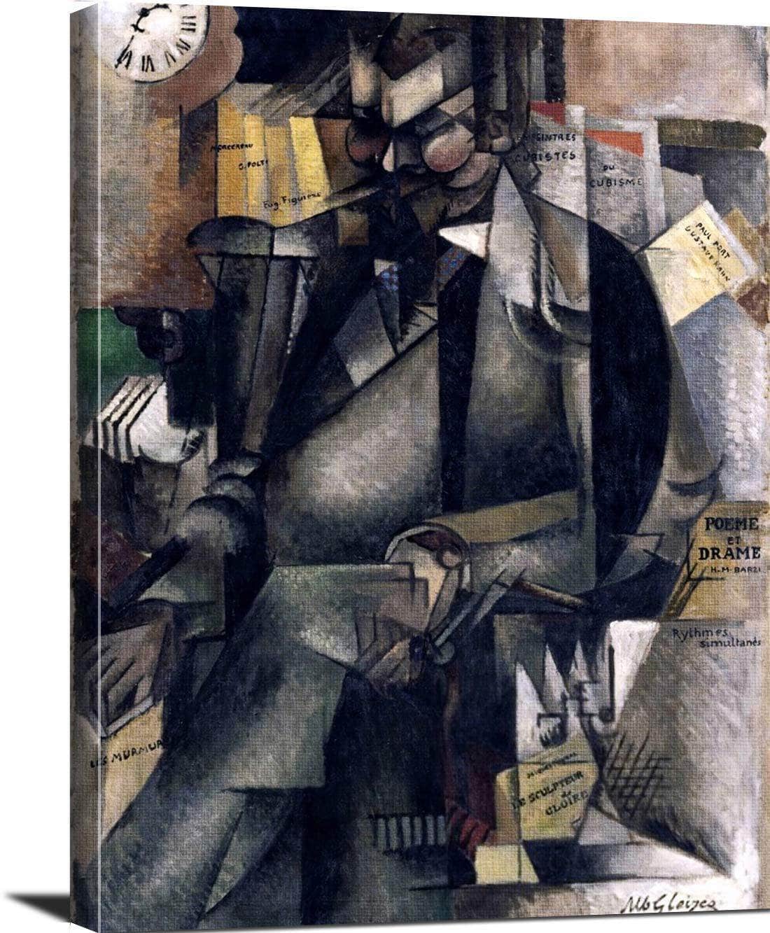 The Publisher Eugene Figuiere Painting Albert Gleizes Canvas Art Fine Art Print