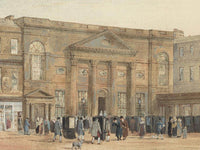 The Pump Room Bath By David Cox Fine Art Print