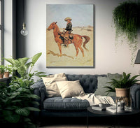 The Puncher By Frederic Remington Fine Art Print