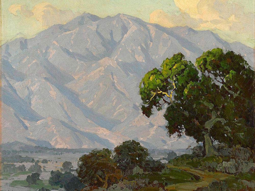 The Purple Vale By Edgar Payne Fine Art Print
