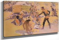 The Quarrel By Frederic Remington Fine Art Print