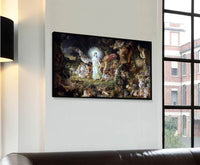 The Quarrel Of Oberon And Titania Painting Joseph Noel Paton Canvas Art Fine Art Print