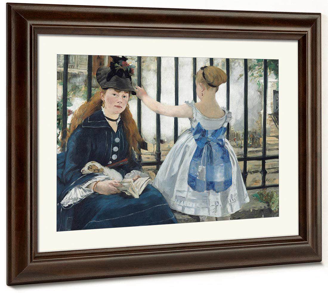 The Railway 1873 By Edouard Manet Fine Art Print