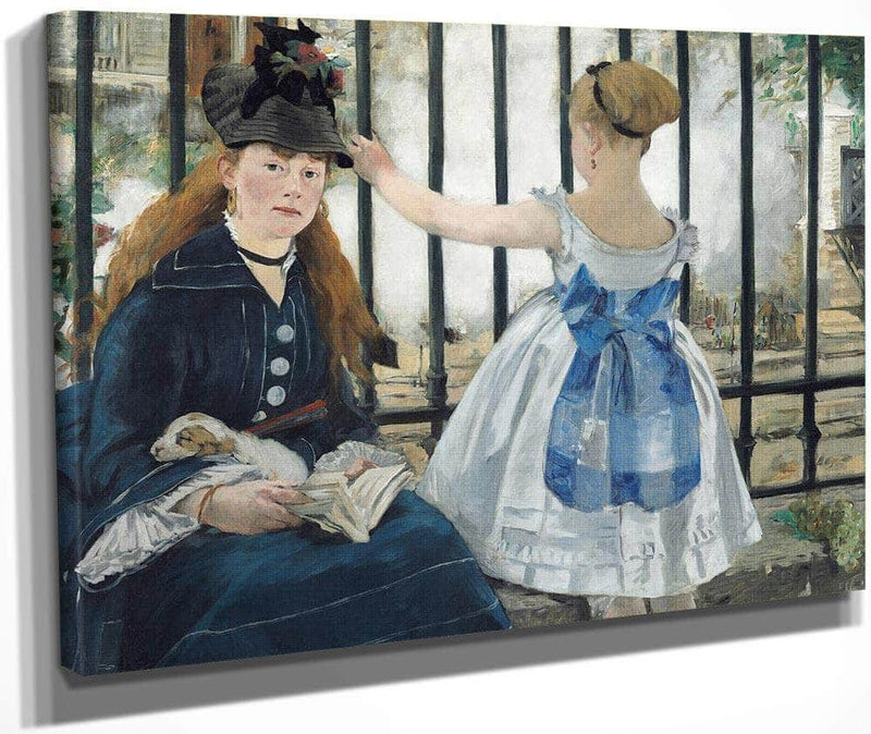 The Railway 1873 By Edouard Manet Fine Art Print