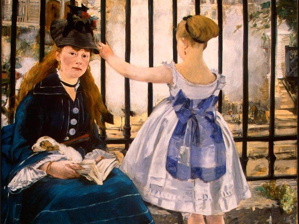 The Railway By Manet Edouard Fine Art Print