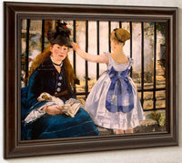 The Railway By Manet Edouard Fine Art Print