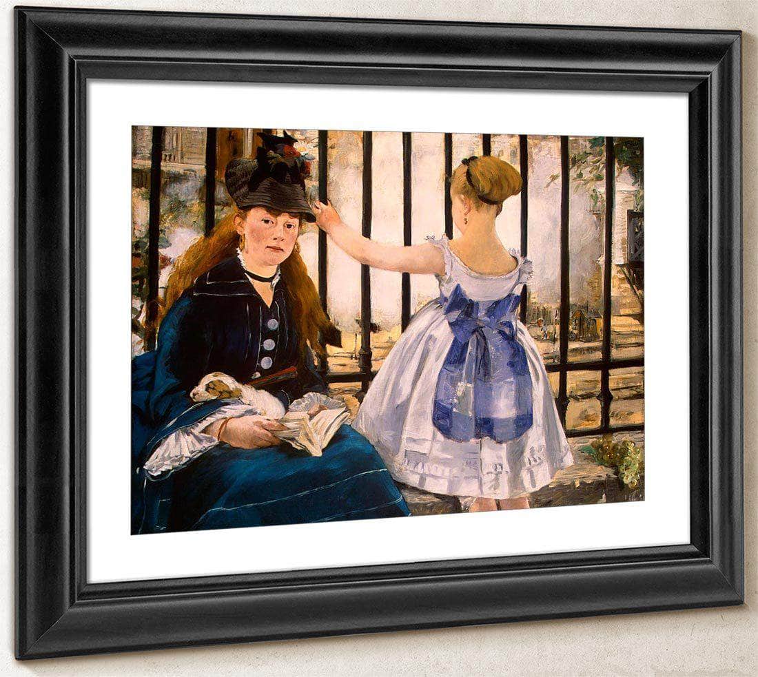 The Railway By Manet Edouard Fine Art Print