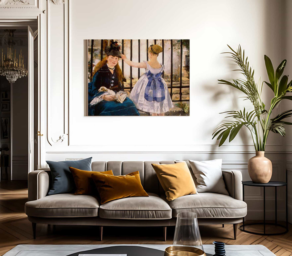 The Railway By Manet Edouard Fine Art Print