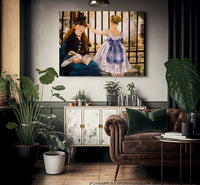 The Railway By Manet Edouard Fine Art Print