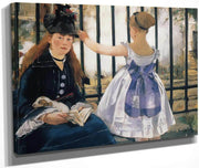 The Railway Gare Saint Lazare By Edouard Manet Fine Art Print