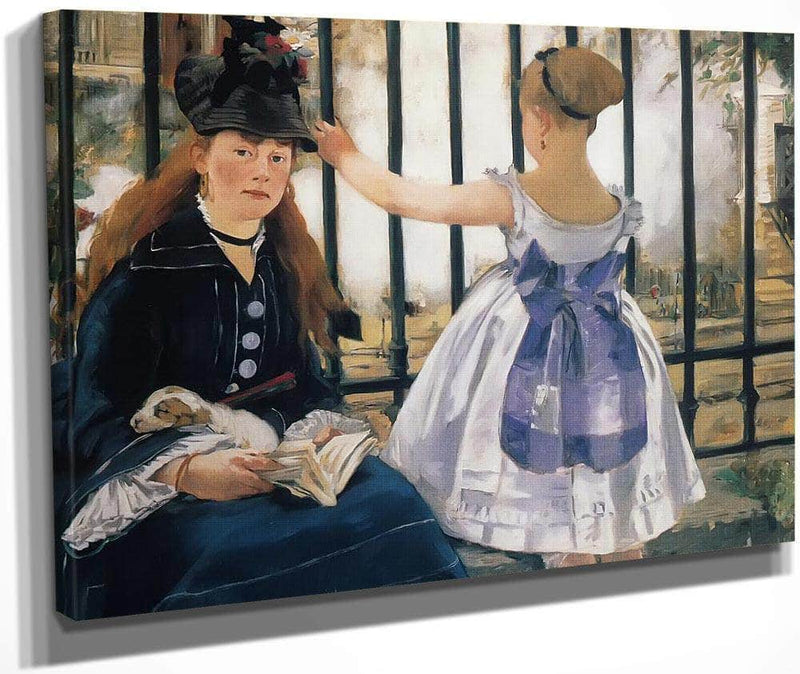 The Railway Gare Saint Lazare By Edouard Manet Fine Art Print