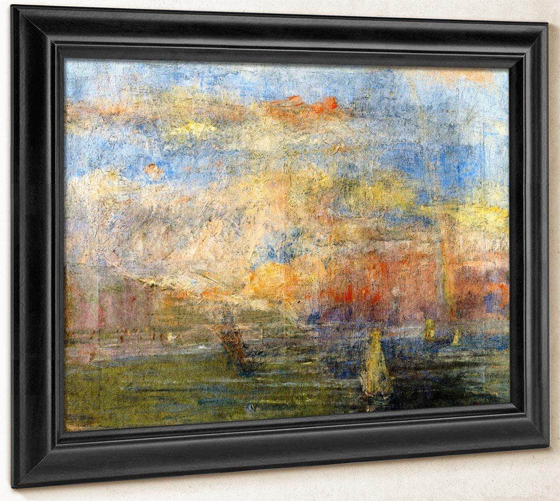 The Rainbow By James Ensor Fine Art Print