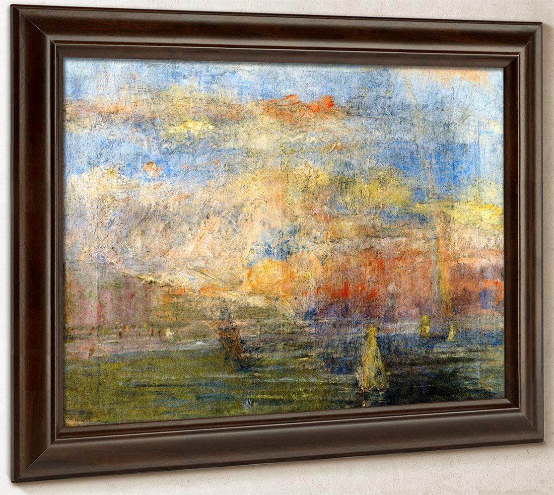 The Rainbow By James Ensor Fine Art Print